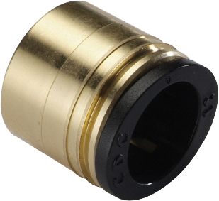 Cartuș complet fluidFIT, alamă, conector pentru furtun metric 6 mm