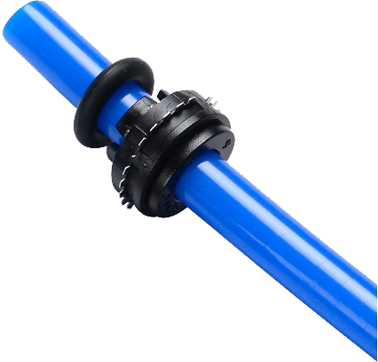 Cartuș conector pentru furtun metric 6 mm, fluidFIT, POM, negru