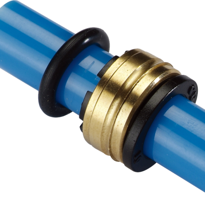 Cartuș conector metric pentru furtun, fluidFIT, 6 mm, alamă/plastic