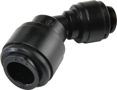 Racord cot 45° reducător, fluidFIT, pentru furtun metric 12 mm