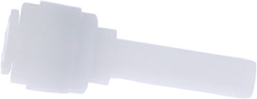 Racord drept reductiv pentru furtunuri metrice, fluidFIT, POM, 6 mm x 4 mm
