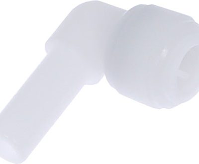 Racord cot cu tulpină, plastic, D10 mm, fluidFIT