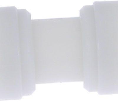 Conector drept pentru furtun metric, 10 mm, fluidFIT, POM, alb
