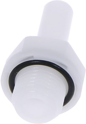 Racord drept cu filet G 1/4, tulpină 8 mm, plastic POM, fluidFIT