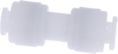 Conector drept fluidFIT pentru furtun metric, 6 mm, POM, alb