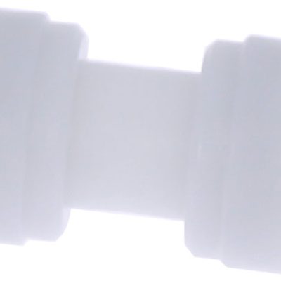 Conector drept fluidFIT pentru furtun metric, 6 mm, POM, alb