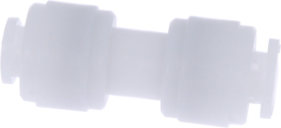 Conector drept fluidFIT pentru furtun metric, 6 mm, POM, alb
