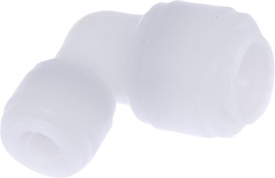 Conector cot redus pentru furtunuri metrice, fluidFIT, POM, alb
