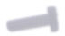 Cap obturator fluidFIT pentru furtun metric, 6 mm, POM, alb