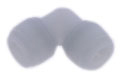 Racord cot pentru furtun metric, 10 mm, plastic (fluidFIT)