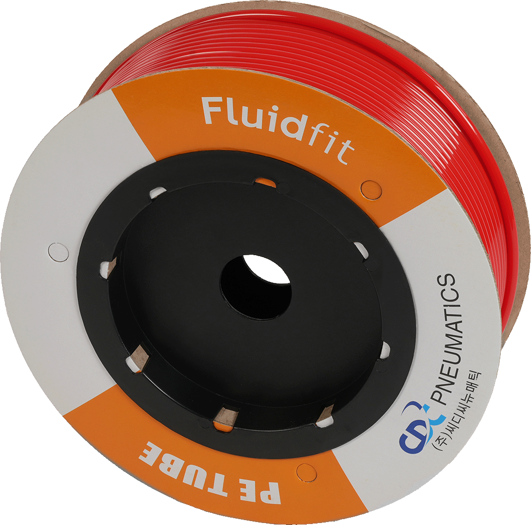 Furtun din polietilenă LLDPE, 6/4 mm, roșu