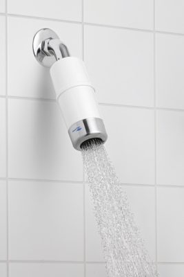 AS WALLSHOWER comp - filtru de duș, reține 99,99999 % din Brevundimonas diminuta, Legionella și toți ceilalți germeni patogeni din apă