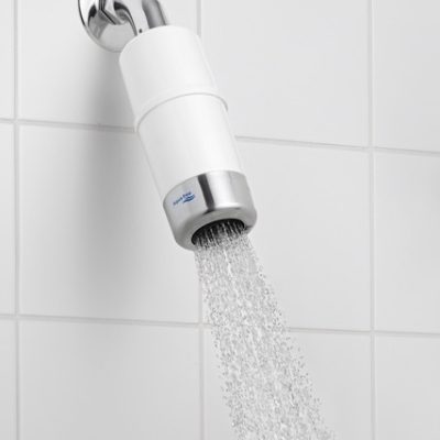AS WALLSHOWER comp - filtru de duș, reține 99,99999 % din Brevundimonas diminuta, Legionella și toți ceilalți germeni patogeni din apă