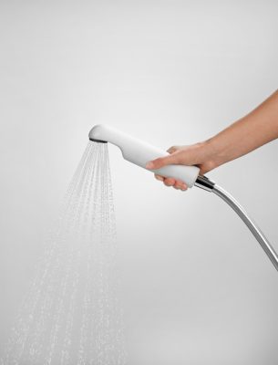 AS SHOWER - filtru de duș de unică folosință, cu membrană integrată din fibre goale, care reține 99,99999 % din bacteriile Legionella