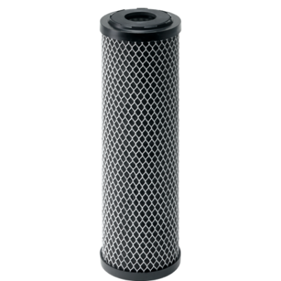 Active Carbon Block 10-C, bloc de cărbune activ presat, de înaltă densitate, de 10″
