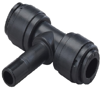 Racord tip T-stem din plastic, fluidFIT, 8 mm